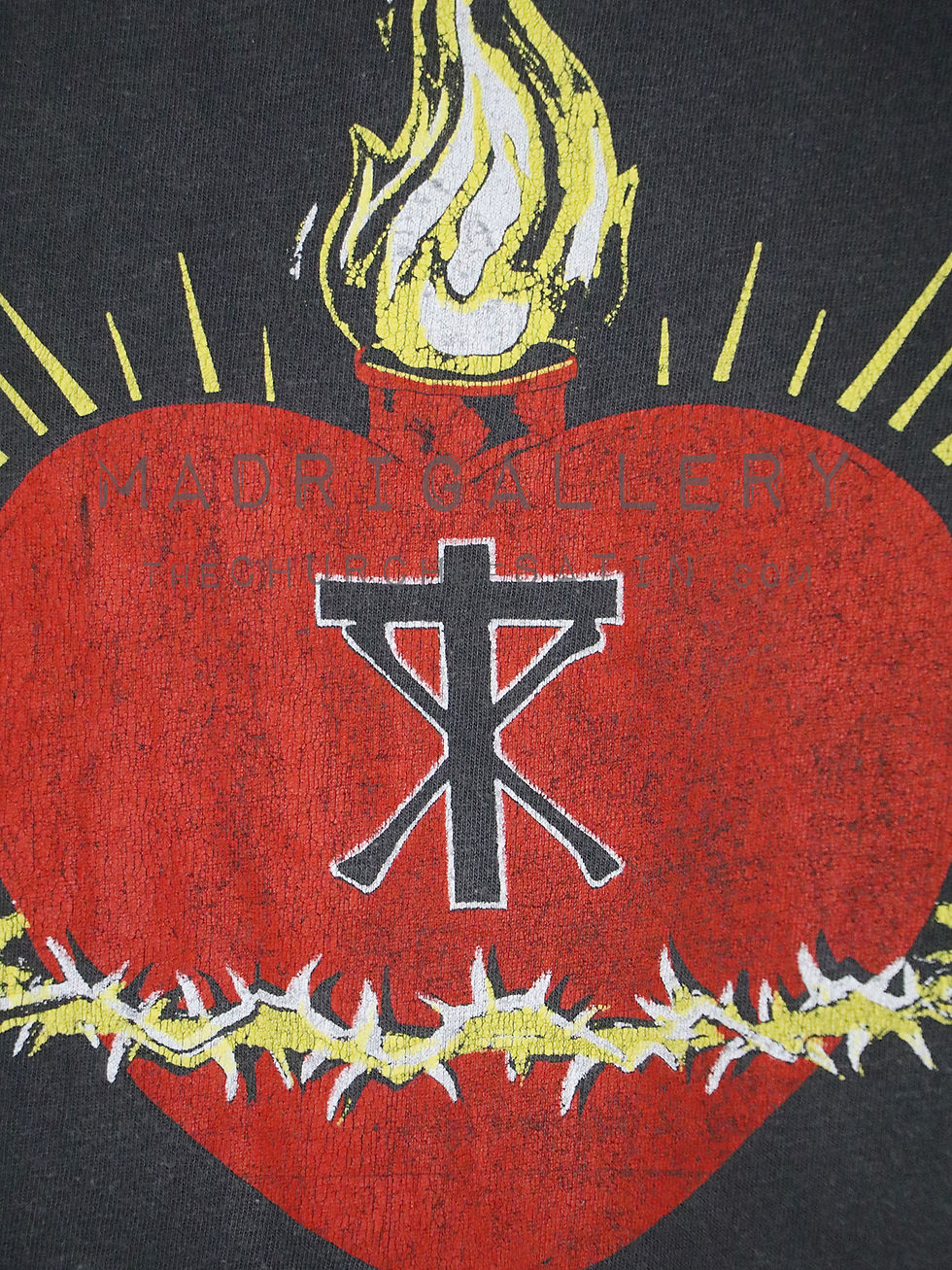 Thumbnail: CHRISTIAN DEATH goth t-shirt (Bauhaus Siouxsie Cure Alien Sex Fiend Damned Rozz)