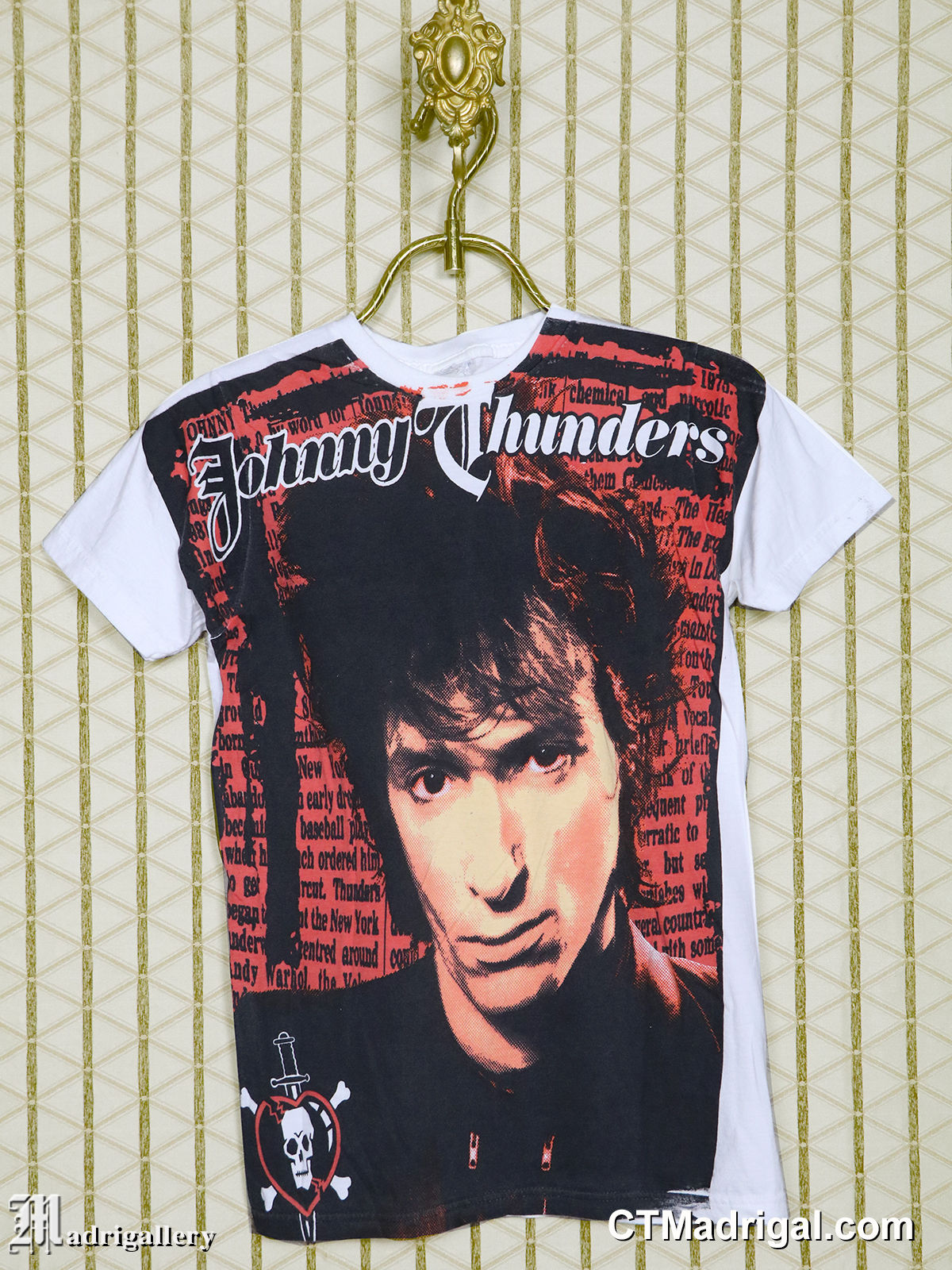 JOHNNY THUNDERS t-shirt (LAMF New York Dolls Iggy Pop punk CBGB Stooges)