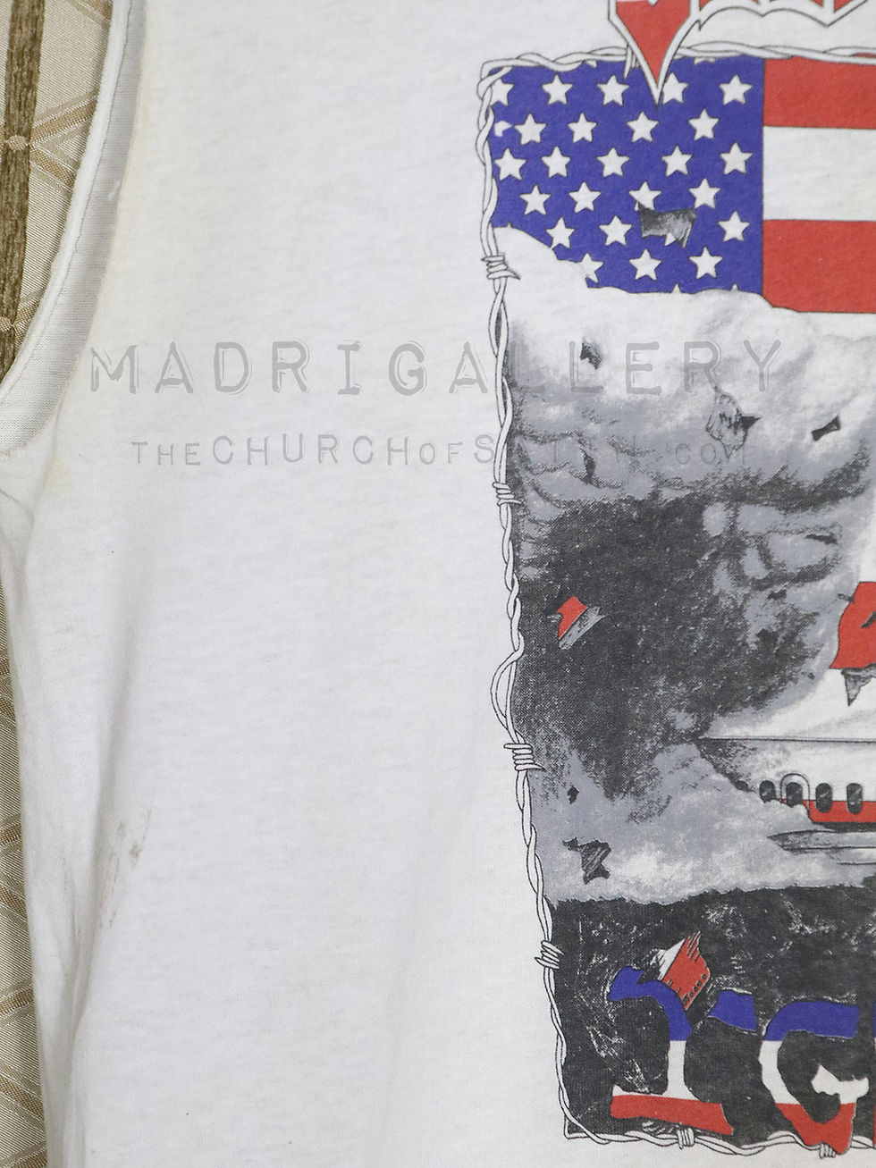 Thumbnail: SACRED REICH tour 1988 shirt (Nuclear Assault Wehrmacht Vio-Lence Dark Angel)