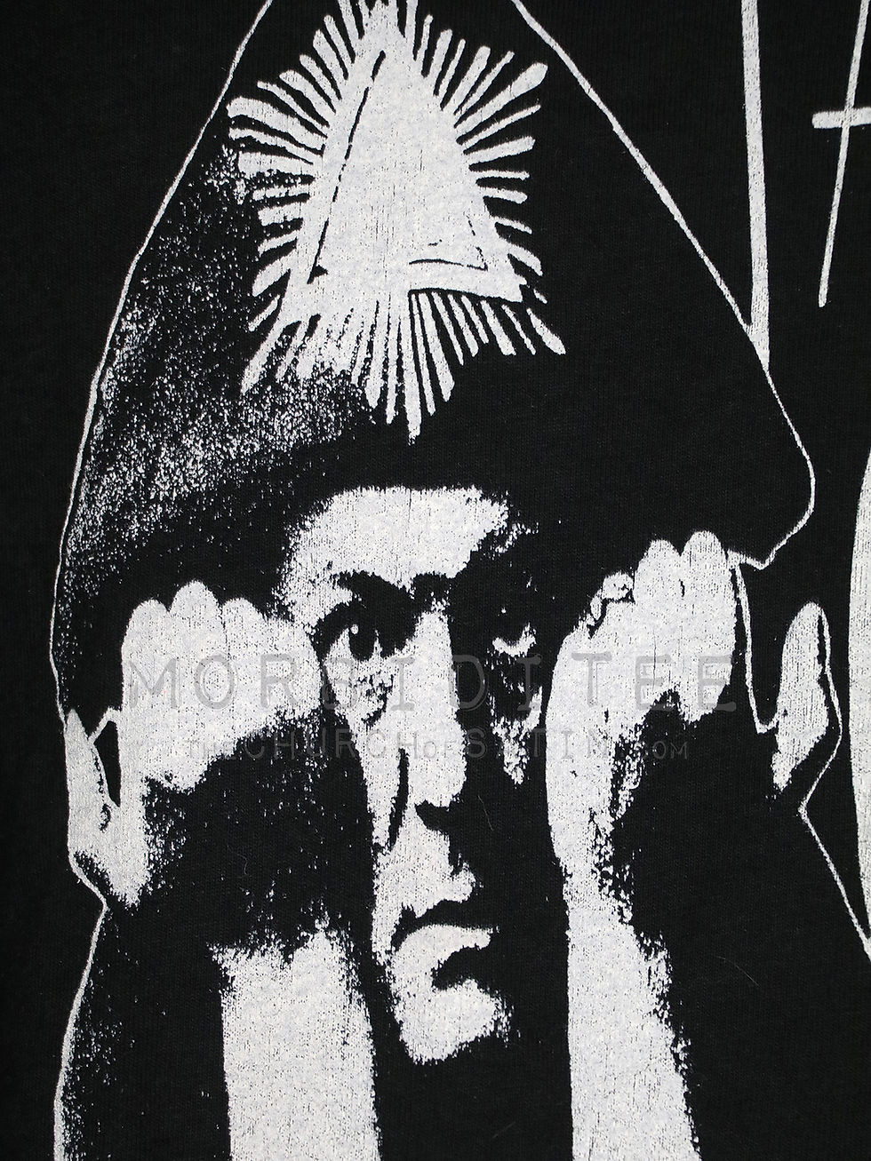 Thumbnail: ALEISTER CROWLEY shirt (occult goth satanic punk Anton LaVey Ozzy Marilyn Manson