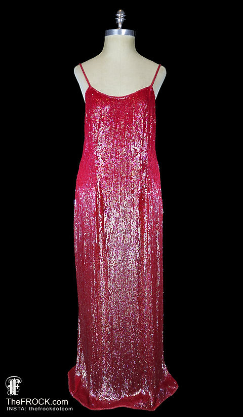 sachin and babi light blue dress Early 2000s Red Cache Cocktail Dress – Bonafide Vintage main image 1
