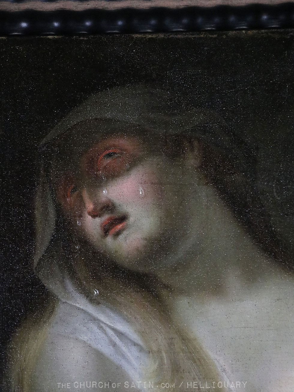 Thumbnail: MARY MAGDALENE OIL PAINTING 18th century oil