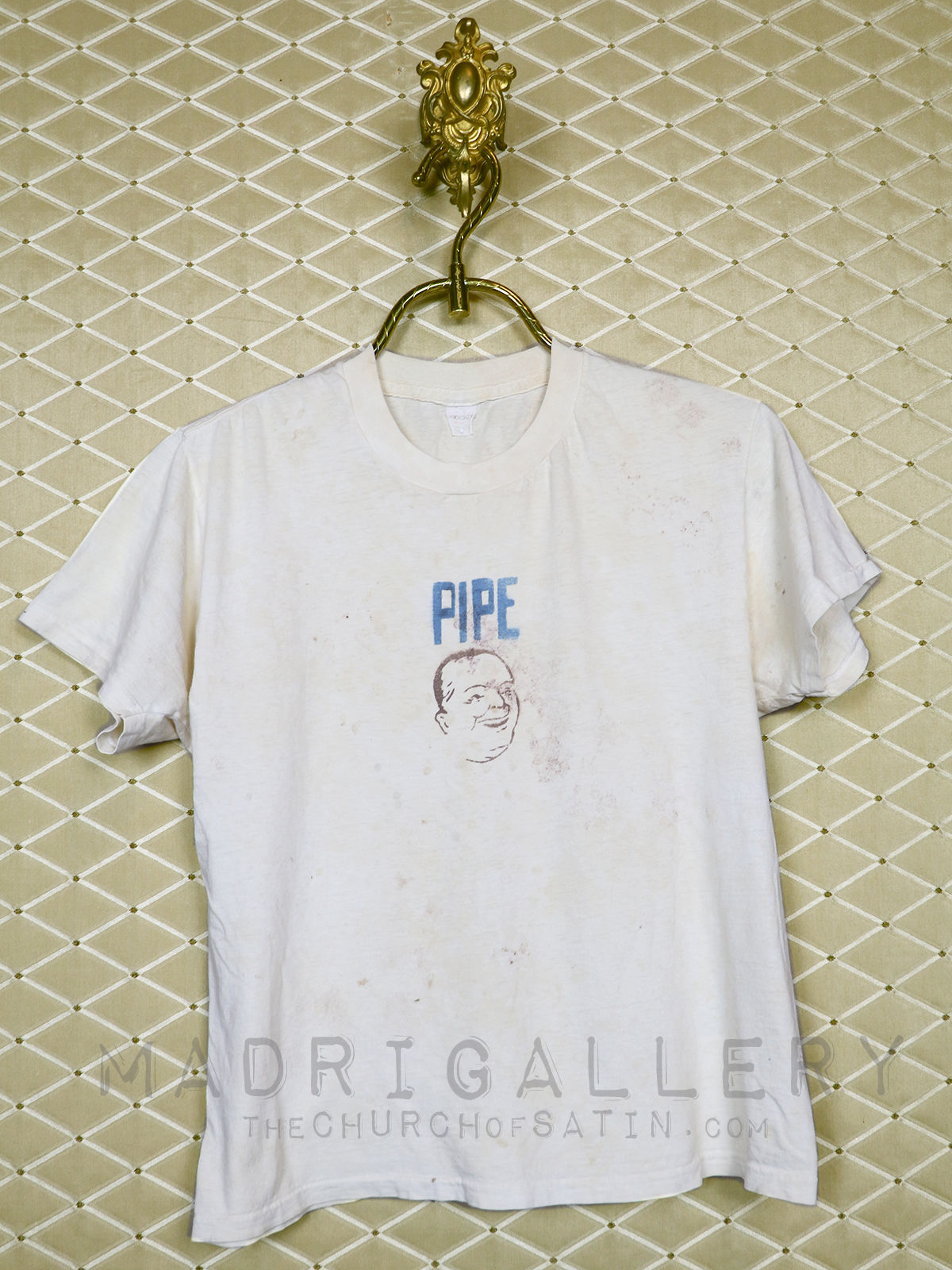 PIPE t-shirt (Chapel Hill Superchunk Polvo punk Archers of Loaf Zen Frisbee)
