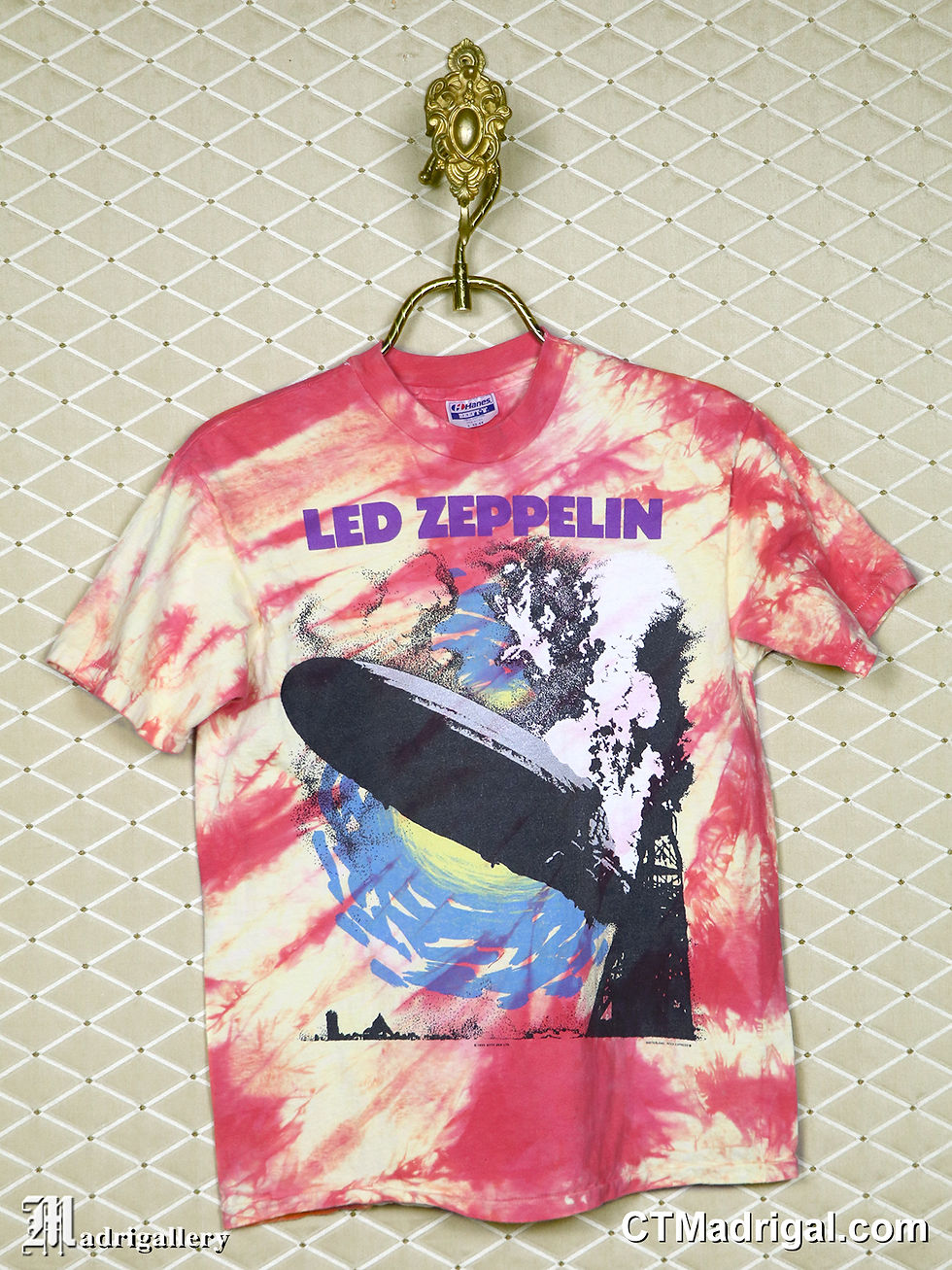 Thumbnail: LED ZEPPELIN t-shirt (Black Sabbath Deep Purple Robert Plant Jimmy Page)