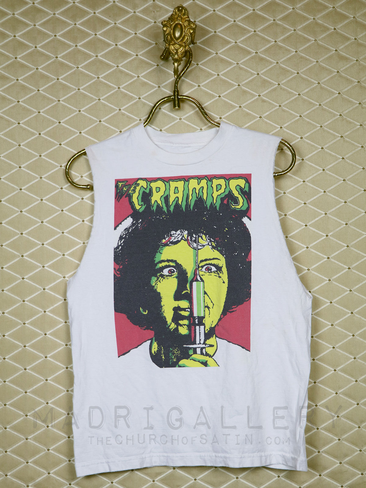 CRAMPS t-shirt (Siouxsie Bauhaus Ramones Misfits Damned Gun Club Sisters Mercy)
