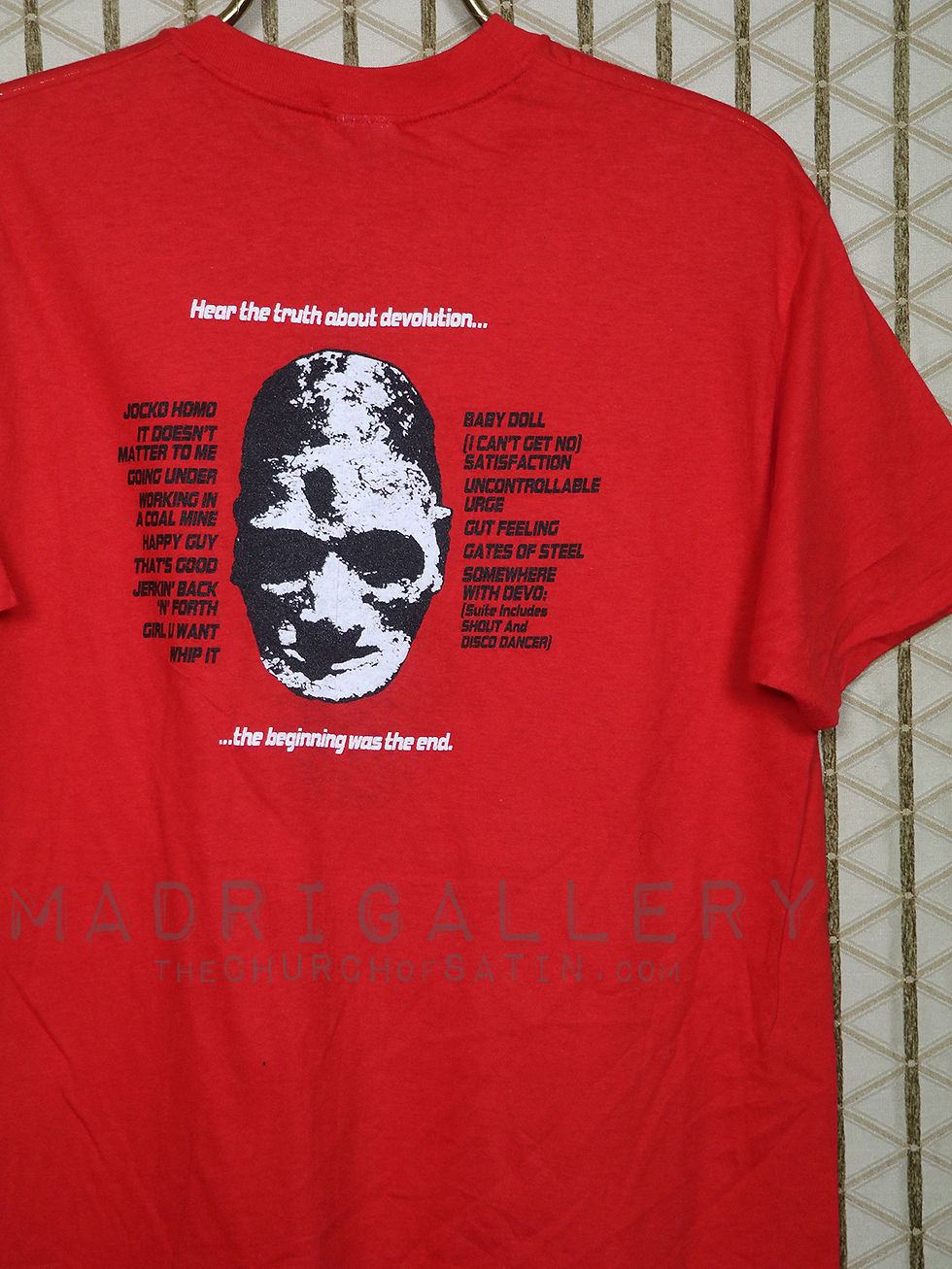 Thumbnail: DEVO shirt (New Order Depeche Mode Kraftwerk Gary Numan Yaz Yello Human Leage)