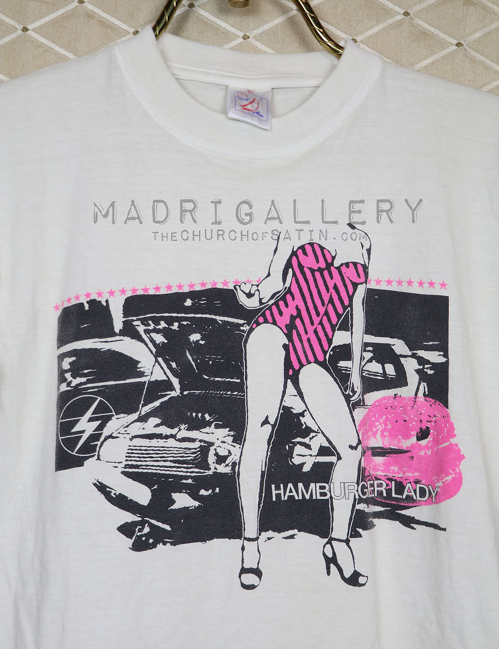 Thumbnail: THROBBING GRISTLE shirt Hamburger Lady (Psychic TV Chris Cosey Coil Current 93)