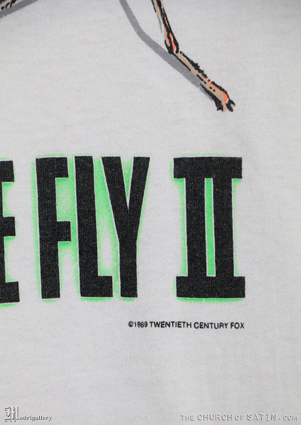 Thumbnail: THE FLY 2 shirt (horror movie Thing Blob Alien Species Dune Predator Cronenberg)