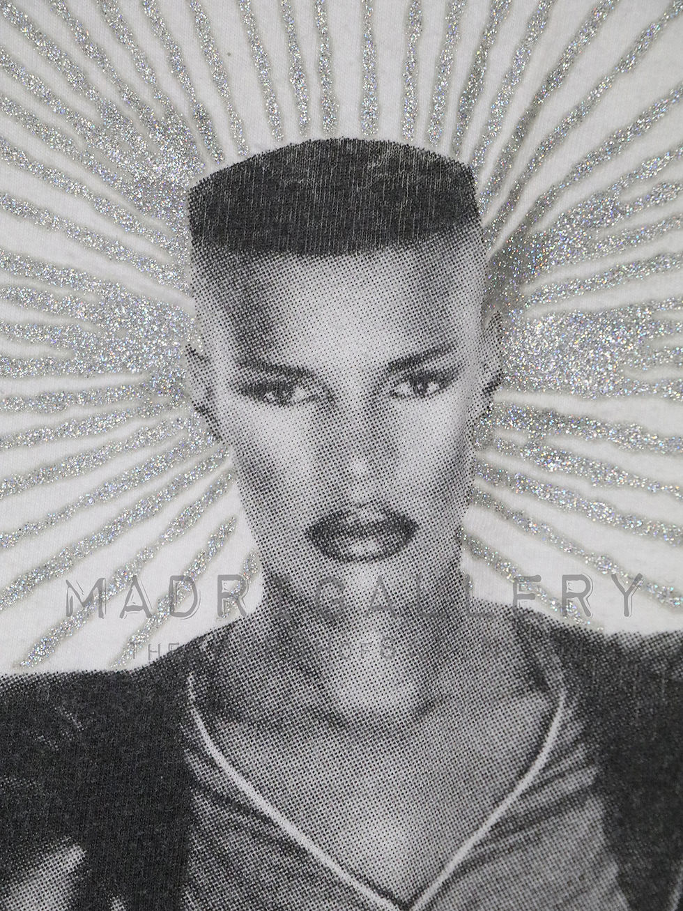 Thumbnail: GRACE JONES t-shirt (Siouxsie Nina Hagen Donna Summer Cristeene LGBTQ new wave)