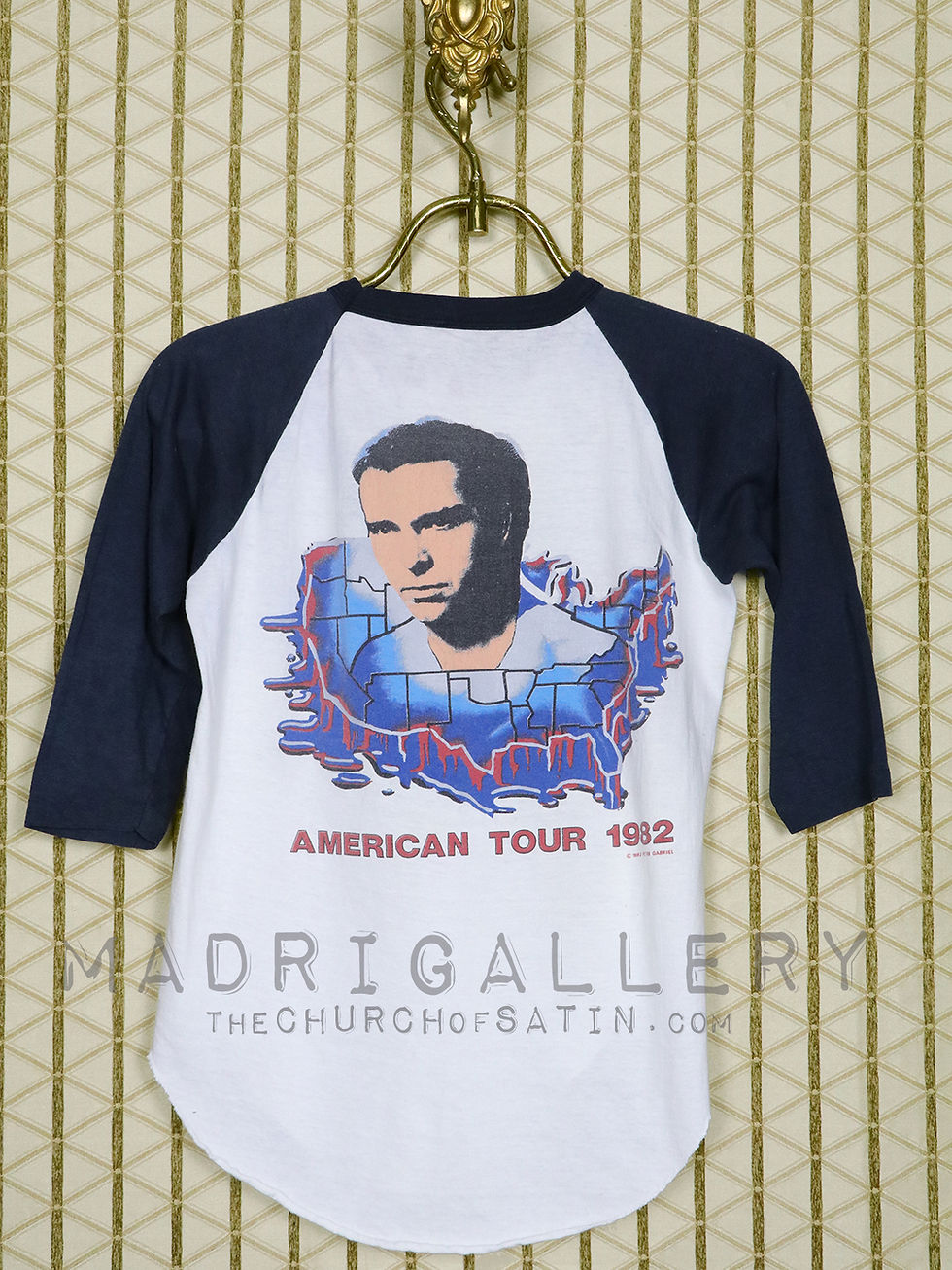 Thumbnail: PETER GABRIEL shirt (Genesis Police Sting Fleetwood Mac David Bowie)