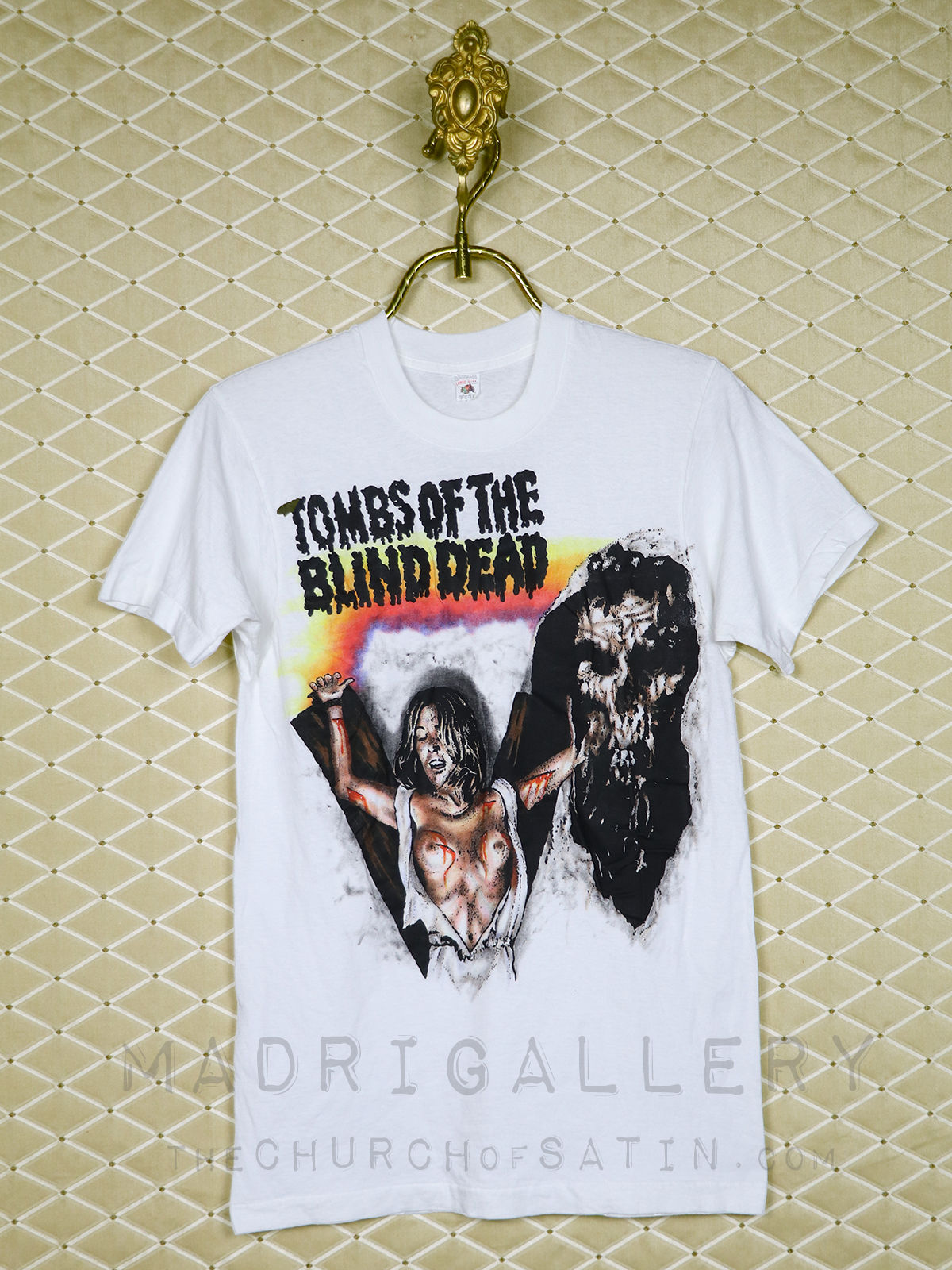 TOMBS OF THE BLIND DEAD horror t-shirt (Zombie Night Living Romero Re-Animator)