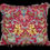 Thumbnail: BIG NEEDLEPOINT PILLOW, 19th C. mythologican Northwind