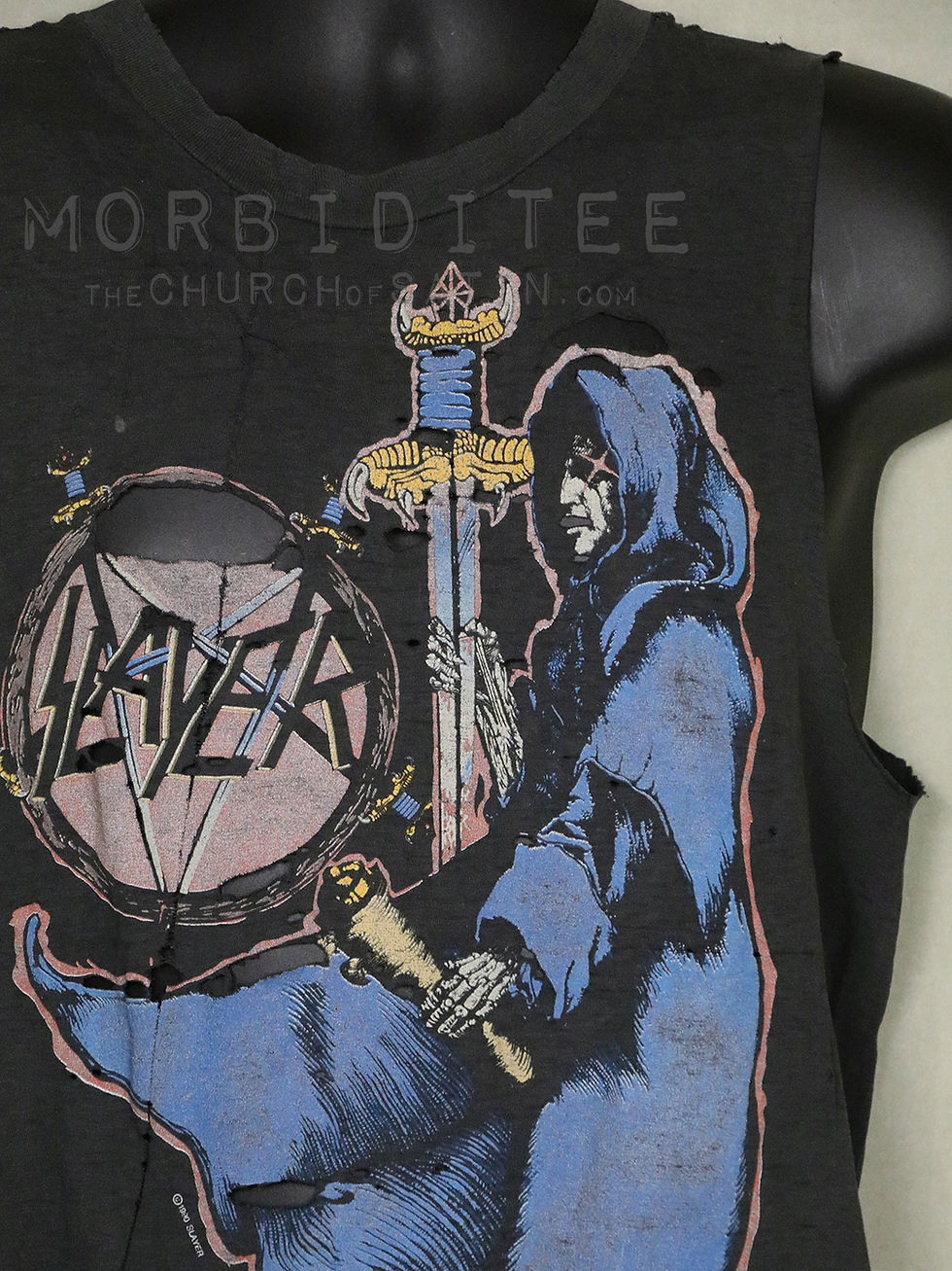 Thumbnail: SLAYER Spill The Blood t-shirt (Anthrax Megadeth Metallica Iron Maiden Pantera)