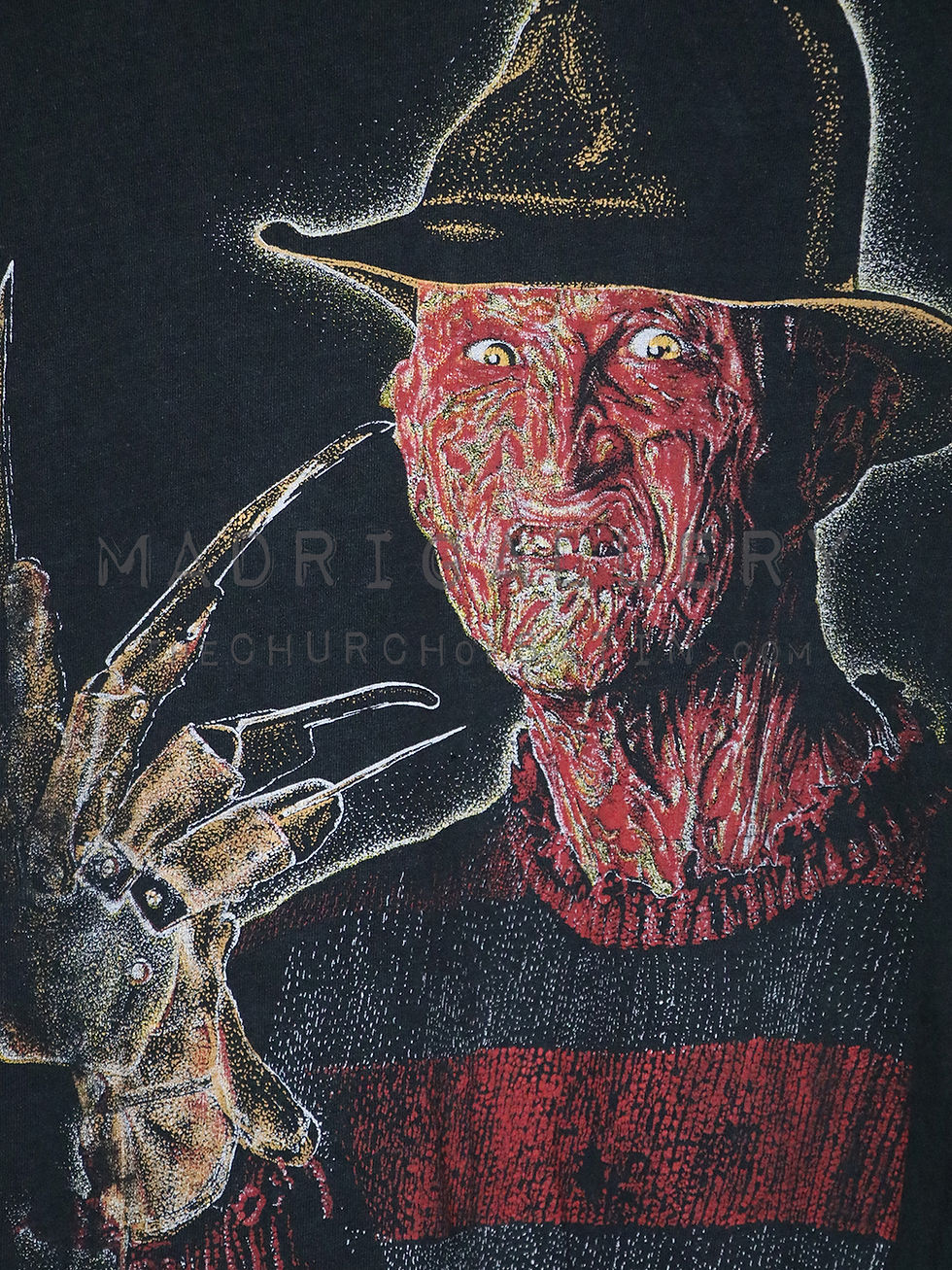 Thumbnail: NIGHTMARE ON ELM STREET 4 horror t-shirt (Freddy Halloween Friday 13th Chucky)