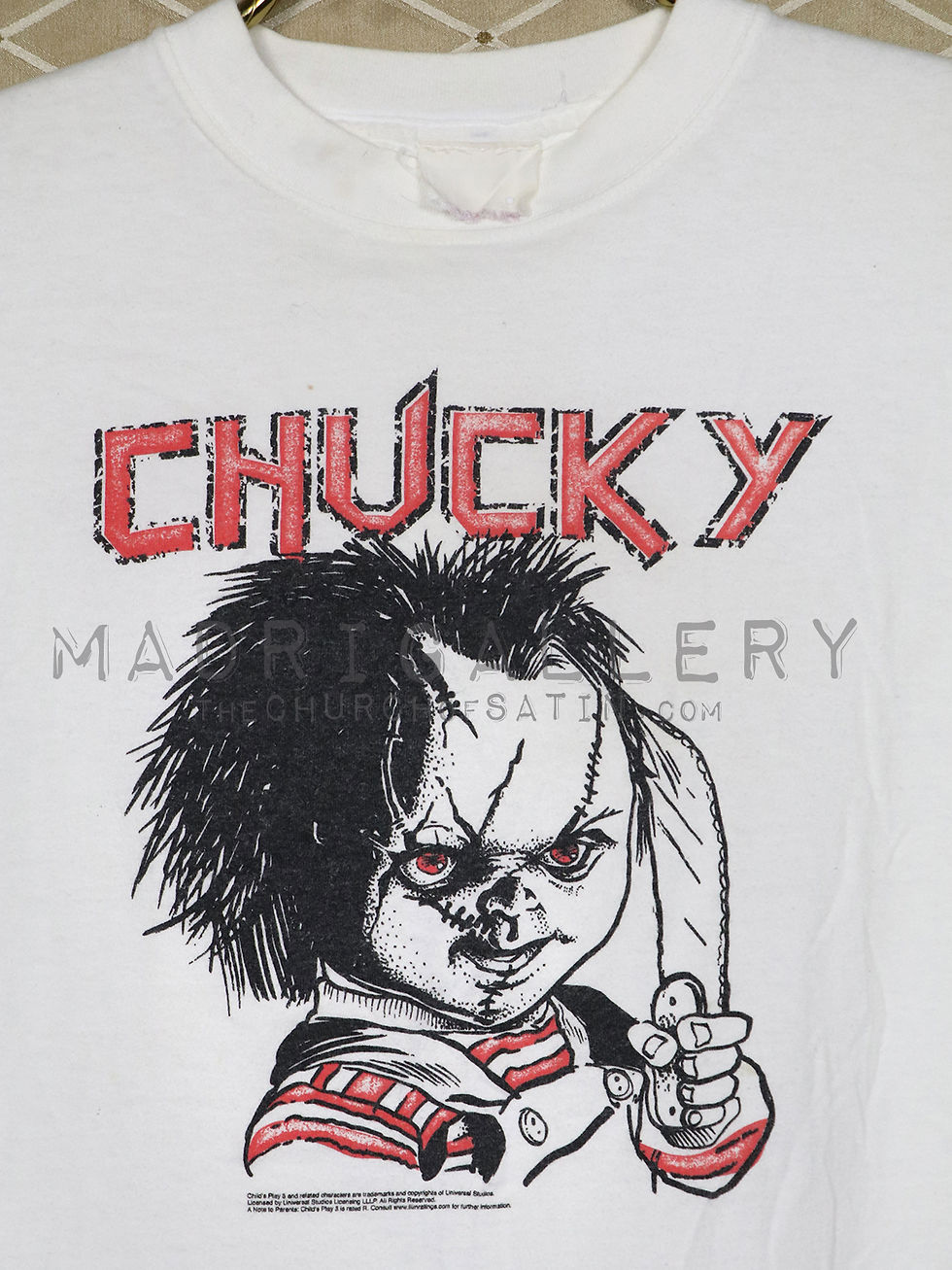 Thumbnail: CHILDS PLAY, CHUCKY horror t-shirt (Nightmare Elm Street Halloween Friday 13th)