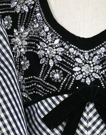 TheFROCK.com, Mr Blackwell gingham maxi, EV002-010insert.jpg