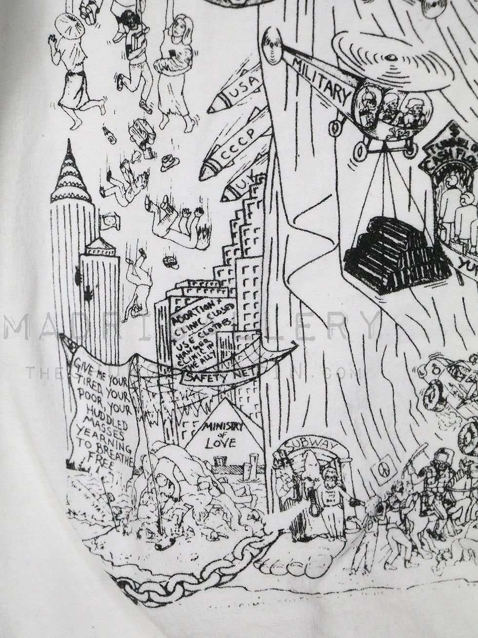 Thumbnail: DEAD KENNEDYS 2002 shirt (Bad Brains Minor Threat Exploited Ramones punk white)