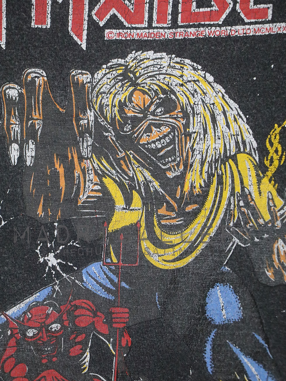 Thumbnail: IRON MAIDEN shirt (Megadeth Metallica Slayer 1983 number of the beast)