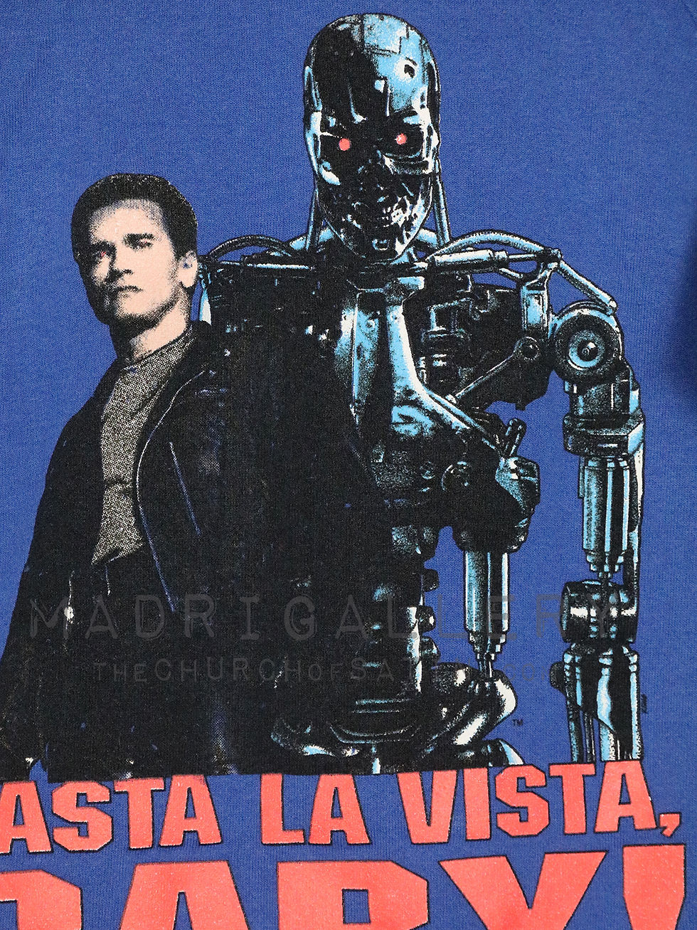 Thumbnail: TERMINATOR 2 1991 sweatshirt (Bladerunner Predator Total Recall Sci-Fi horror T2