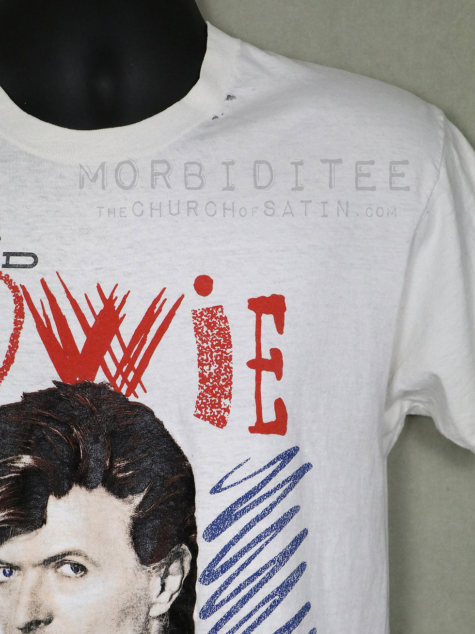 Thumbnail: DAVID BOWIE 1987 Glass Spider Tour shirt (Iggy Pop Talking Heads Roxy Music)