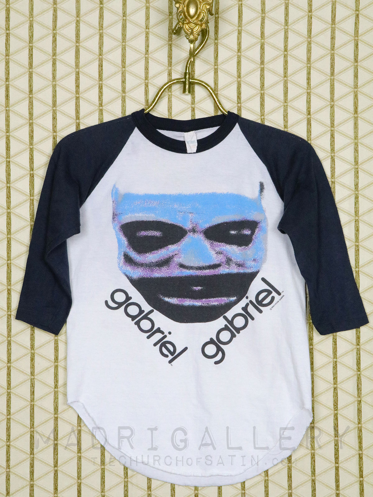 PETER GABRIEL shirt (Genesis Police Sting Fleetwood Mac David Bowie)