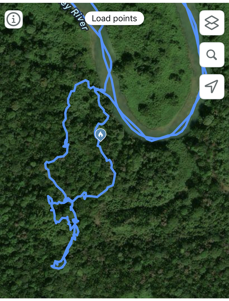 Hike captured by eBird