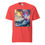 Thumbnail: Vibrant Eagle Over Ocean Waves - Unisex Heavyweight T-Shirt - Free Shipping