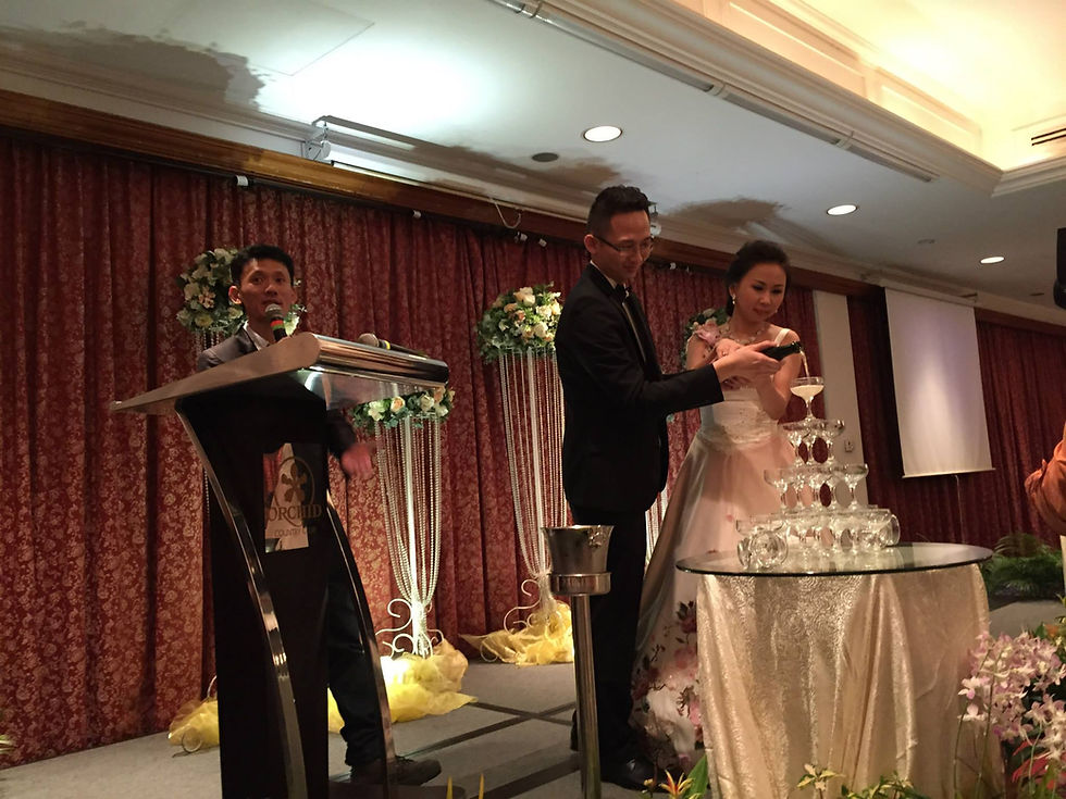 professional wedding emcee