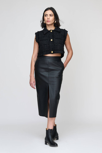 Colete Tweed | Debora Veloso