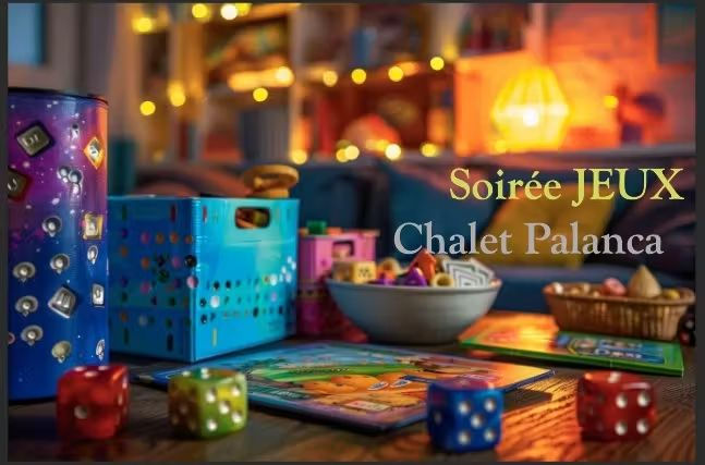 Soirée jeux samedi 22 novembre