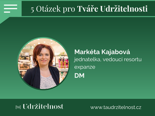 Žít udržitelně znamená volit vědomě, ne být dokonalý