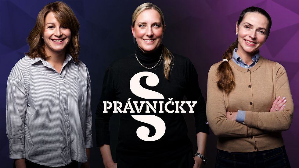 Petra Žikovská, vedoucí Centra práva duševního vlastnictví na Katedře občanského práva Právnické fakulty UK, Michaela Lang, partnerka advokátní kanceláře Sokol, Novák, tdpA, a konečně Senior Legal Counsel ve společnosti Vodafone Czech Republic Martina Absolonová.