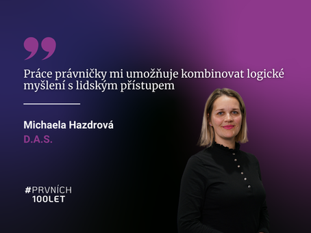 Neustále si opakuji, že jedinou jistotou v životě je změna