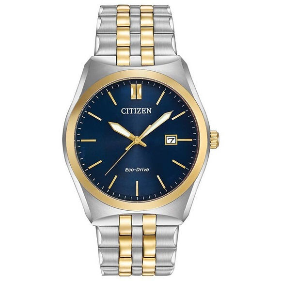 Citizen Mens Eco-Drive Corso Blue NWT