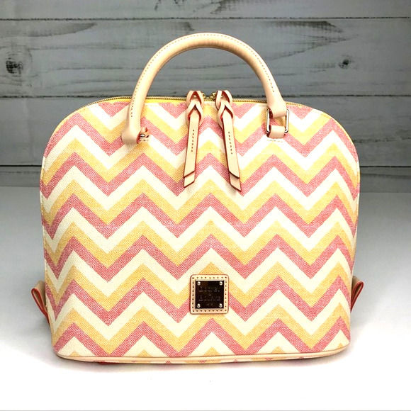 Dooney and Bourke zip zip satchel NWT