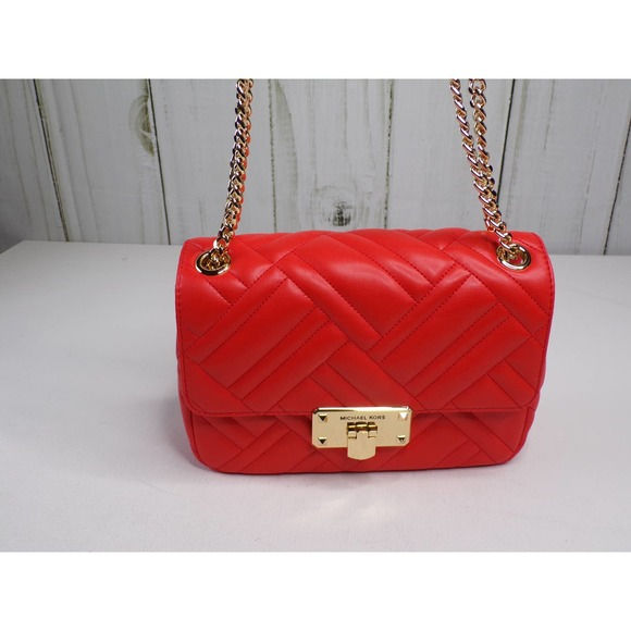 Michael Kors Flap Shoulder Bag Black NWT