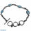 Thumbnail: Larimar Womens Silver Bracelet NWT