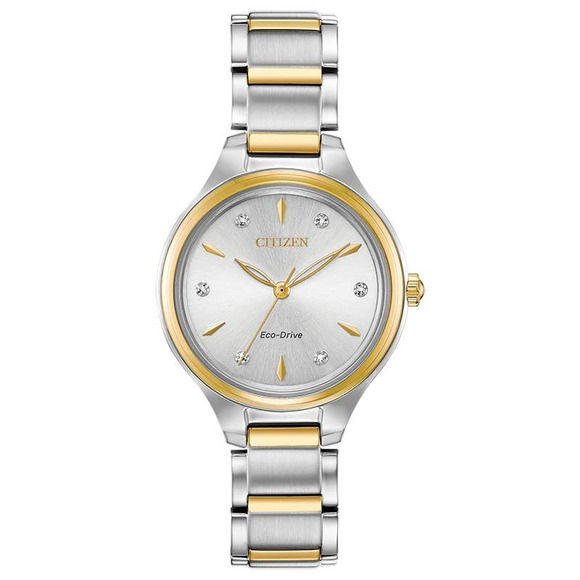 Citizen Womens Eco Drive Two Tone NWT