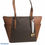 Thumbnail: Michael Kors Charlotte Brown C356Tote NWT
