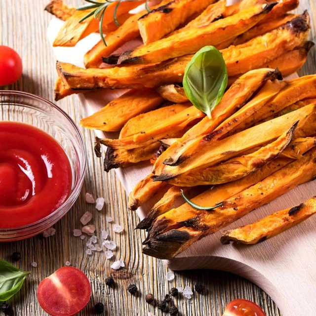 ROASTED YAM FRIES