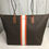 Thumbnail: Michael Kors Travel Tangerine Tote NWT