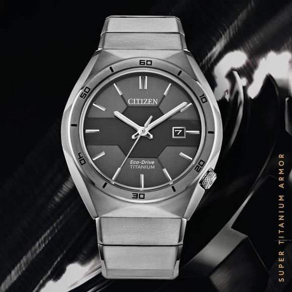 Citizen Eco-Dr Super Titanium Armor NWT