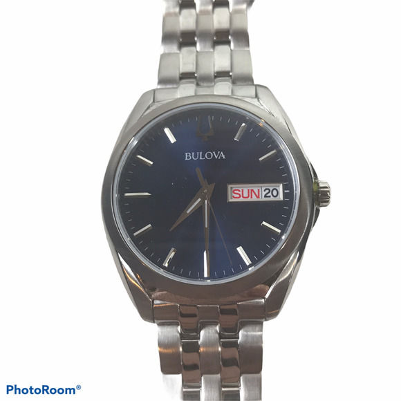 Bulova Mens Sutton Stainless Steel NWT