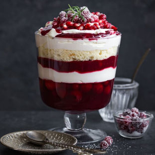 CRANBERRY DREAMSICLE TRIFLE