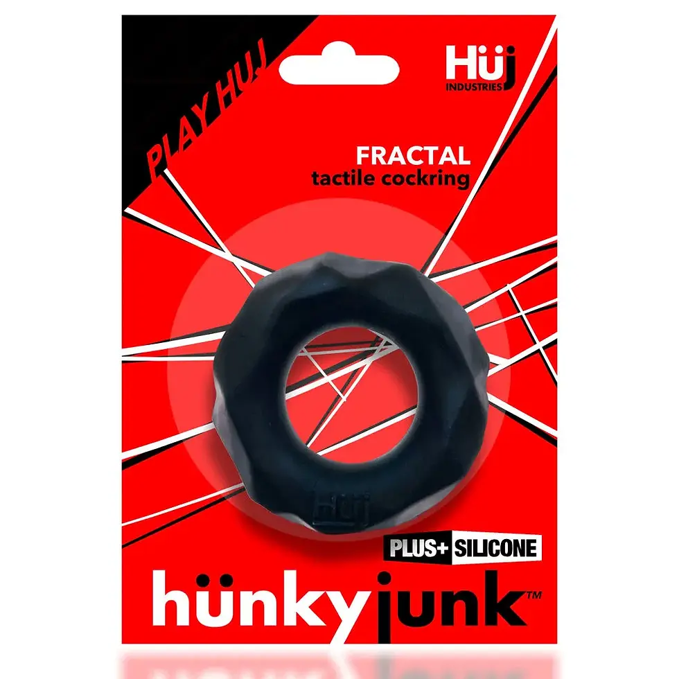 Miniaturbild: Hünkyjunk FRACTAL Cockring Tar Ice