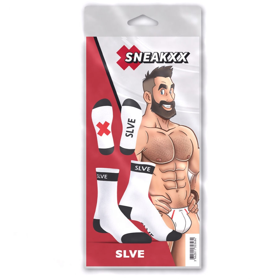 Miniaturbild: Weiße Socken Slve SneakXX