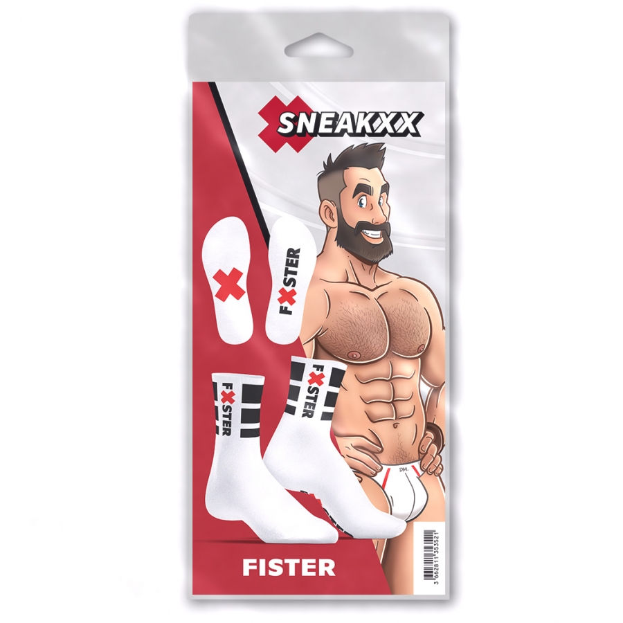 Miniaturbild: Weiße Socken Fister SneakXX