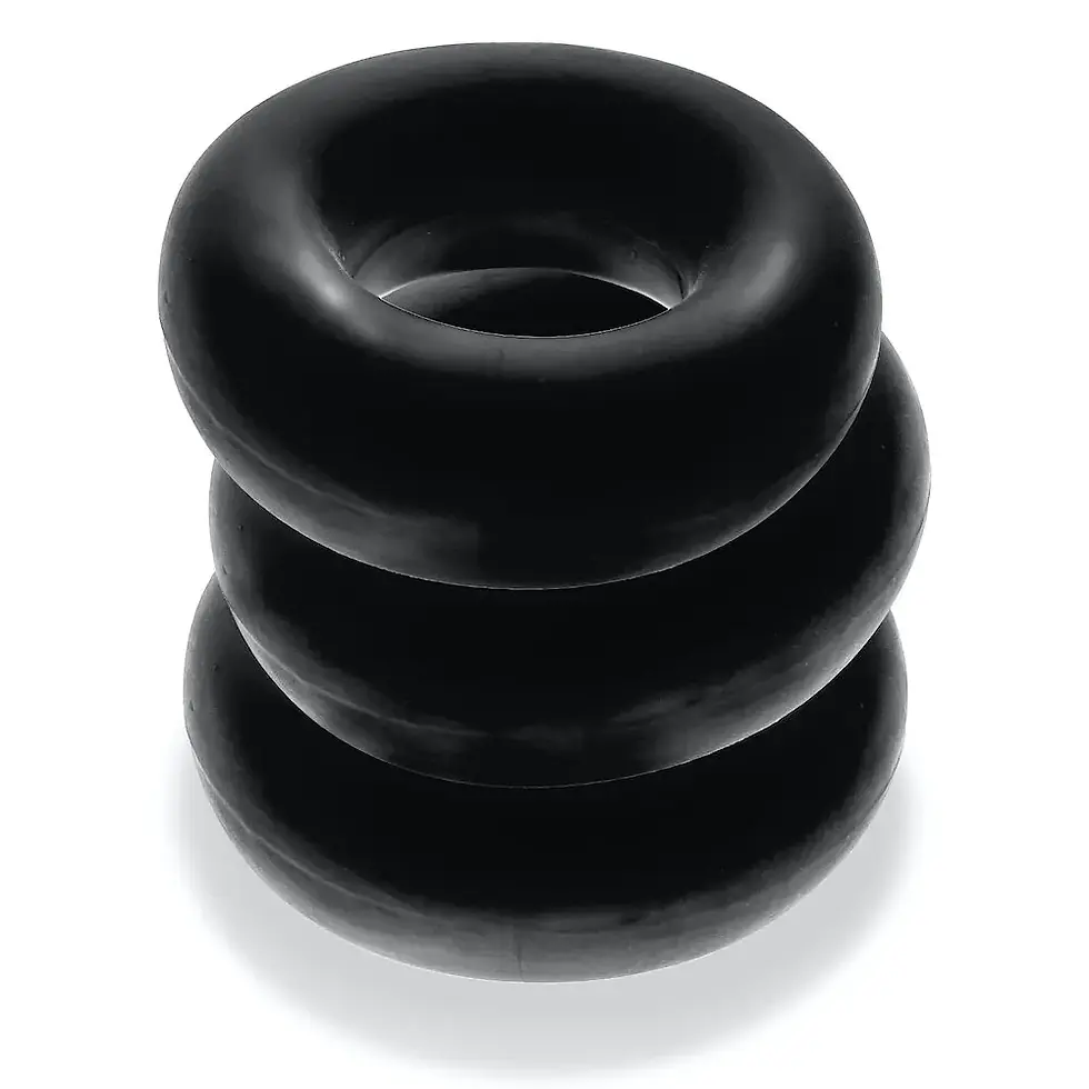 Miniaturbild: [TPR] Fat Willy Cockring 3-Pack - Black