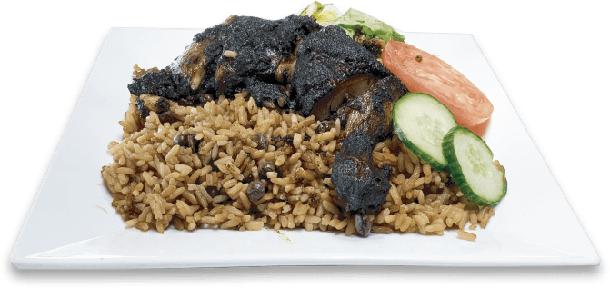 Arranged Food and Objects