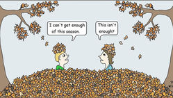 Fall is Upon Us, With Its Leaves, The Blues, And Internal Parties